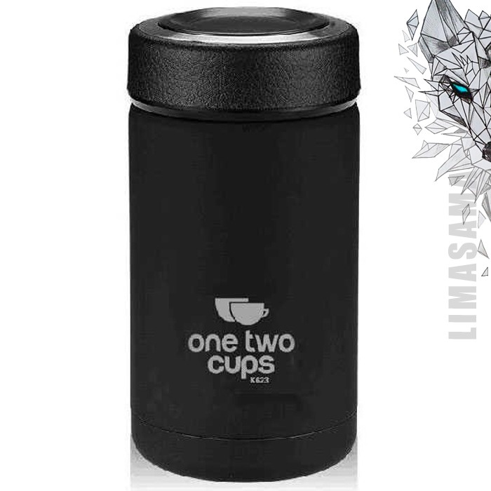 Botol Minum Elegan Thermos Mini Stainless Steel BPA Free Portable Bottle 400ML Termos Air Panas Ding