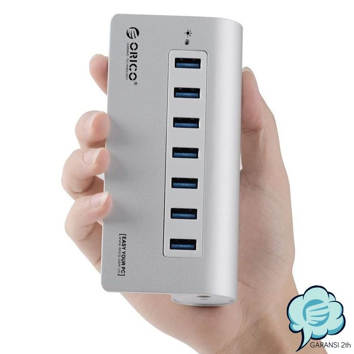 USB HUB Multi Orico M3H7 7 Port Speed USB3.0 VIA VL812 Chipset