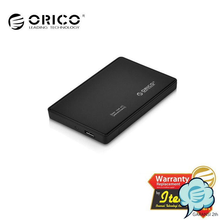 Case HDD ORICO 2588US3 2.5in SSD Casing Enclosure Black USB 3.0 5 Gbps