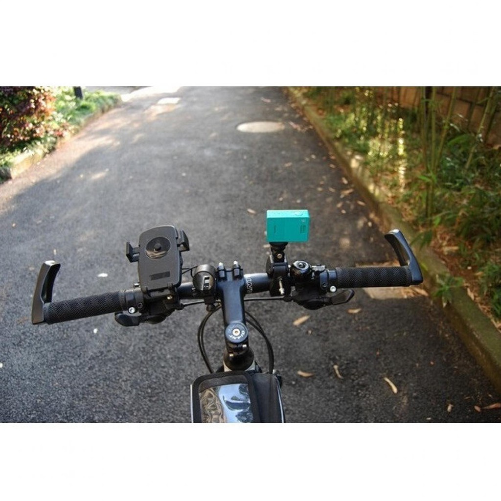 Bike Mount Gagang Sepeda untuk Xiaomi Yi Yi 2 4K GoPro Hero 3 2 1 Aluminum Material Strong Termurah