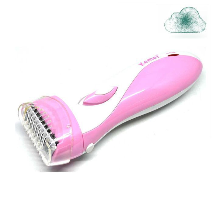 Alat Cukur Elektrik Pria Wanita 110-240V Electric Shaver Unisex Shaving Tools Pink