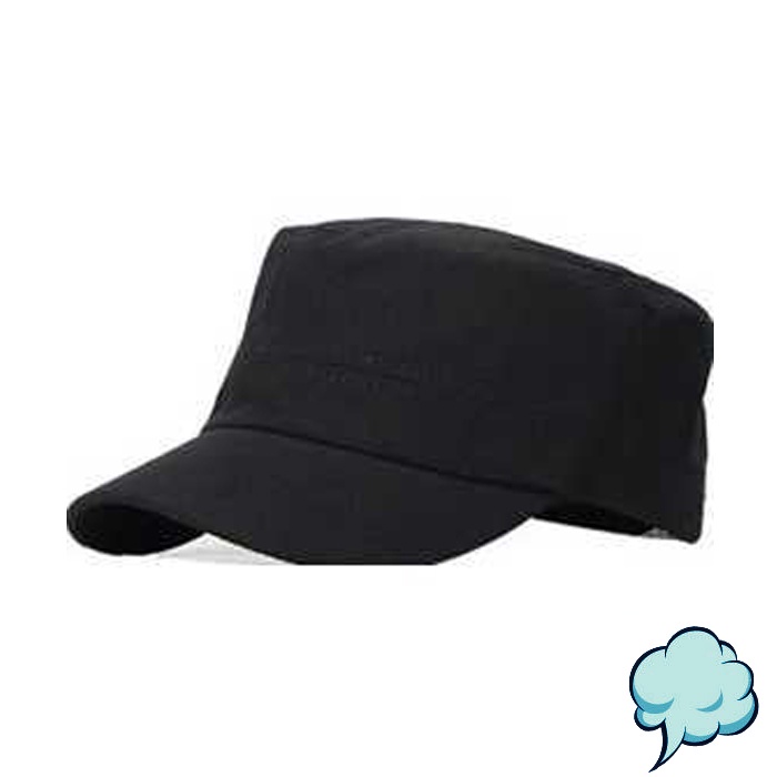 Topi Flat Top Army Komando City Hunter Resizable Strap Polos Polkadot Hat Cap Snapback Baseball Pria Outdoor Summer