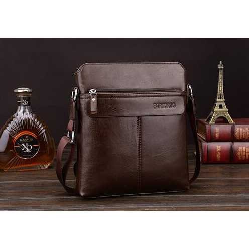 RHODEY Barnoroo Tas Selempang Pria Crossbody Bag Men Sling Bag Man Shoulder Model PU Leather