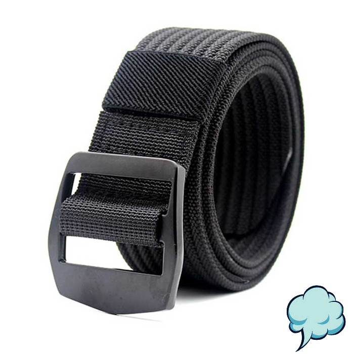 Tali Ikat Pinggang Rhodey Canvas Tactical Belt Fast Unlock Buckle Classic Maskulin