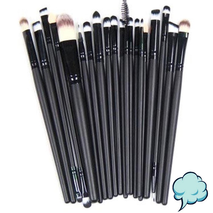 [COD] Brush Make Up 20 Pcs 12pcs 10pcs Satu Set Lengkap Kuas Makeup Marble Wanita Remaja Unicorn Brushes Bulu Lembut Berkualitas Aplikator Kosmetik MUA Profesional Blending Eyeshadow Foundation Blushon Pipi Wajah Muka Premium Pouch