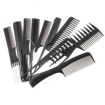 Sisir Rambut 10 Set Hair Cosmetic Comb Combs Thin Design High Quality Hair Styling Tools