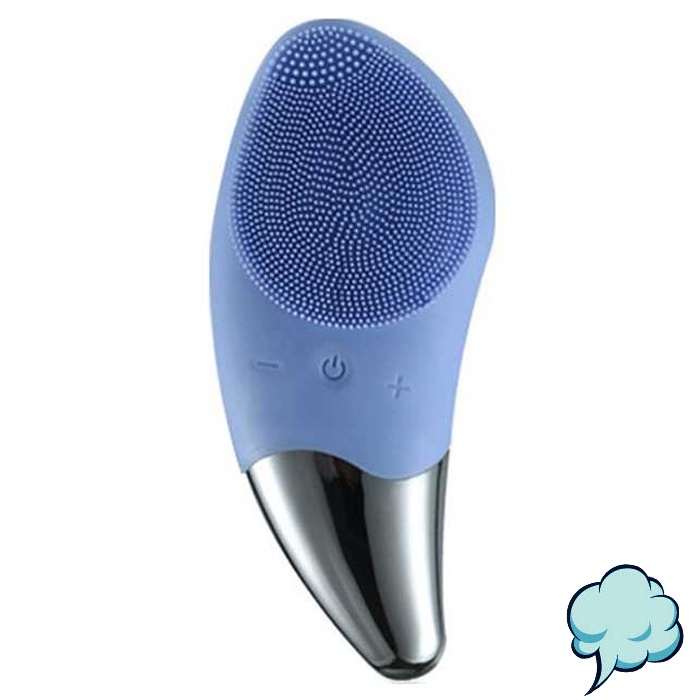 [COD] Facial Cleansing Pad Scrub Elektrik Sonic Electric Alat Cuci Muka Sikat Brush Pembersih Wajah Face Cleaner Silikon Silicone Murah