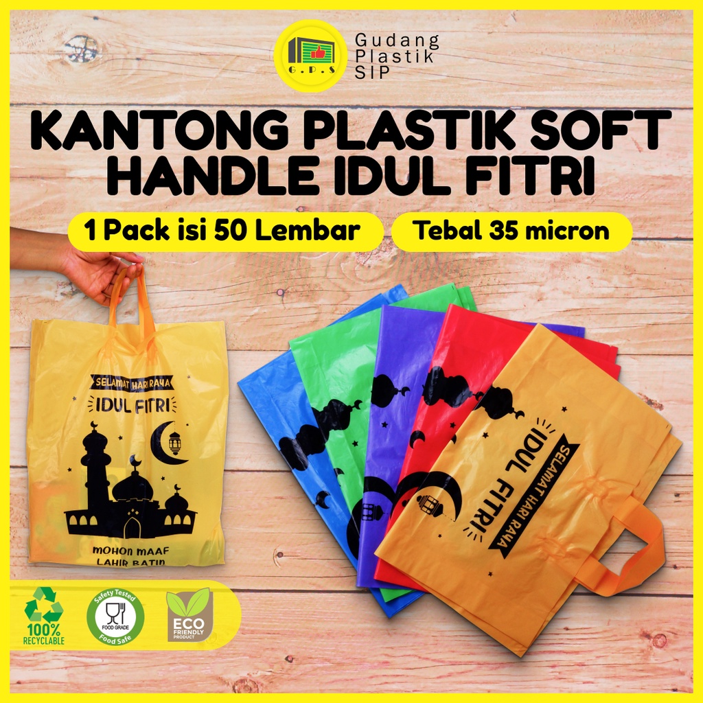 Kantong Plastik Soft Handle Idul Fitri