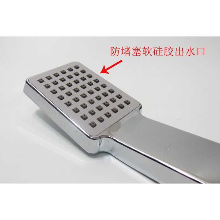 SHAI Kepala Shower Mandi Rainfall Desain Minimalist Bentuk Kotak Square Shape 48 Holes Lubang