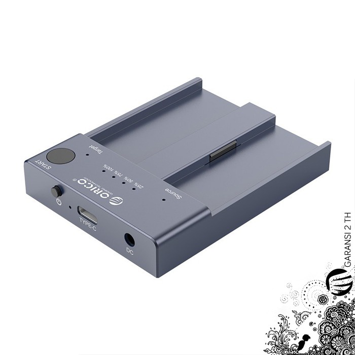 Case HDD ORICO M2P2-C3-C NVME M.2 SSD Duplicator USB 3.1 Type C 10Gbps
