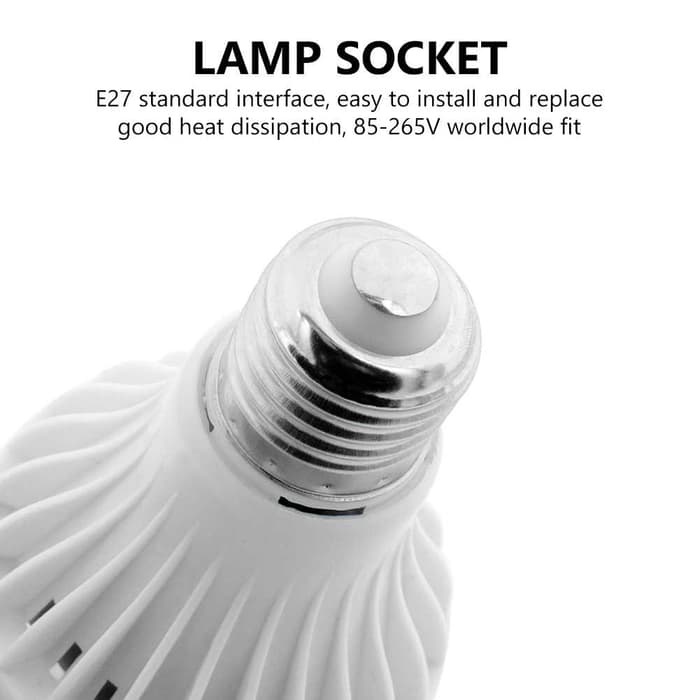 Lampu LED Smart E27 9W Dilengkapi PIR Sensor Awet Tahan Lama Garansi Lamp Light Ruangan Terang