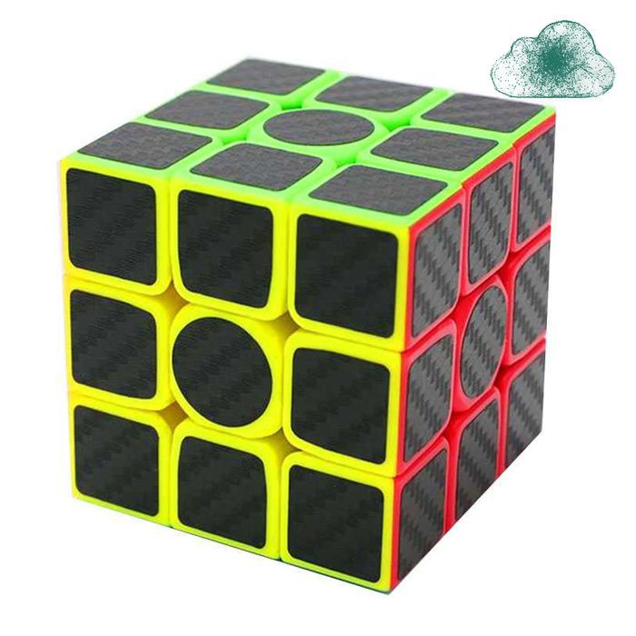 Rubik Magic Cube 3 x 3 x 3 Mainan Edukasi Game Seru Permainan Profesional Portable Puzzle Magic X-Cube 3D Latih Kecerdasan Otak