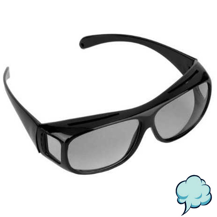 Kacamata Night Driving Glass Vision UV Protection Lens Fashion Outdoor Unisex Elegan