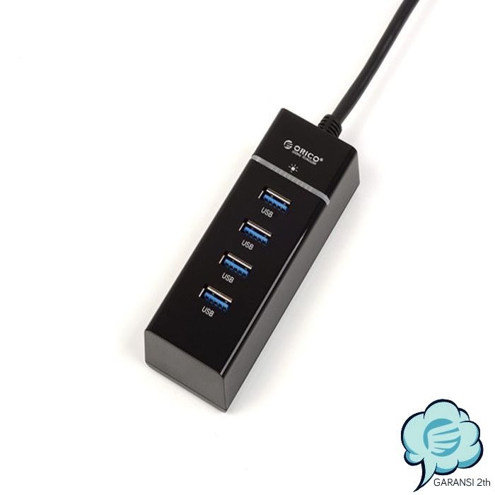 USB HUB ORICO W6PH4-BK Super Speed USB3.0 4 port Slot Flashdisk