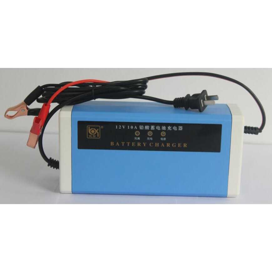 Power Supply Charger Car Motorcycle Accumulator Aki Mobil Motor Lead Acid 12V 10A