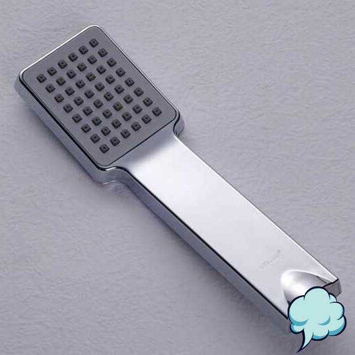 SHAI Kepala Shower Mandi Rainfall Desain Minimalist Bentuk Kotak Square Shape 48 Holes Lubang