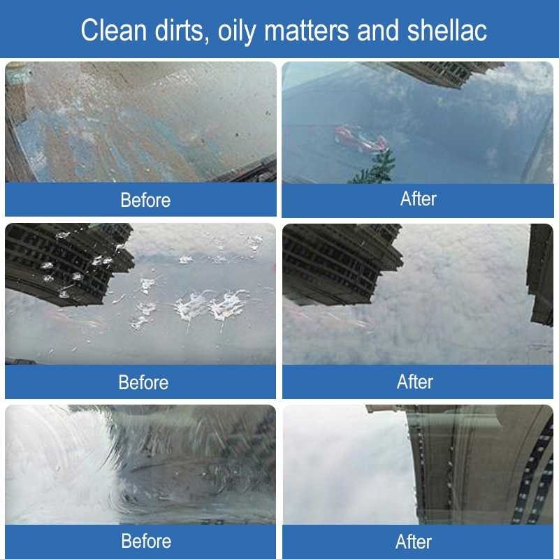 SGS Pil Kapsul Pembersih Kaca Otomatis Mobil High Efficiency Auto Car Glass Cleaner Clean 6 Pcs