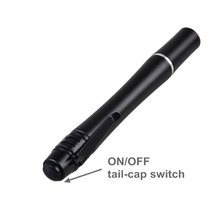 Senter Mini LED Ultraviolet 395NM Pocket Senter Kecil Pen Ringan Serbaguna Mendeteksi Deteksi Uang Palsu Premium Rechargeable Waterproof Detector