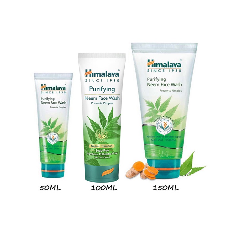 Himalaya Purifying Neem Face Wash (50ml/100ml/150ml)