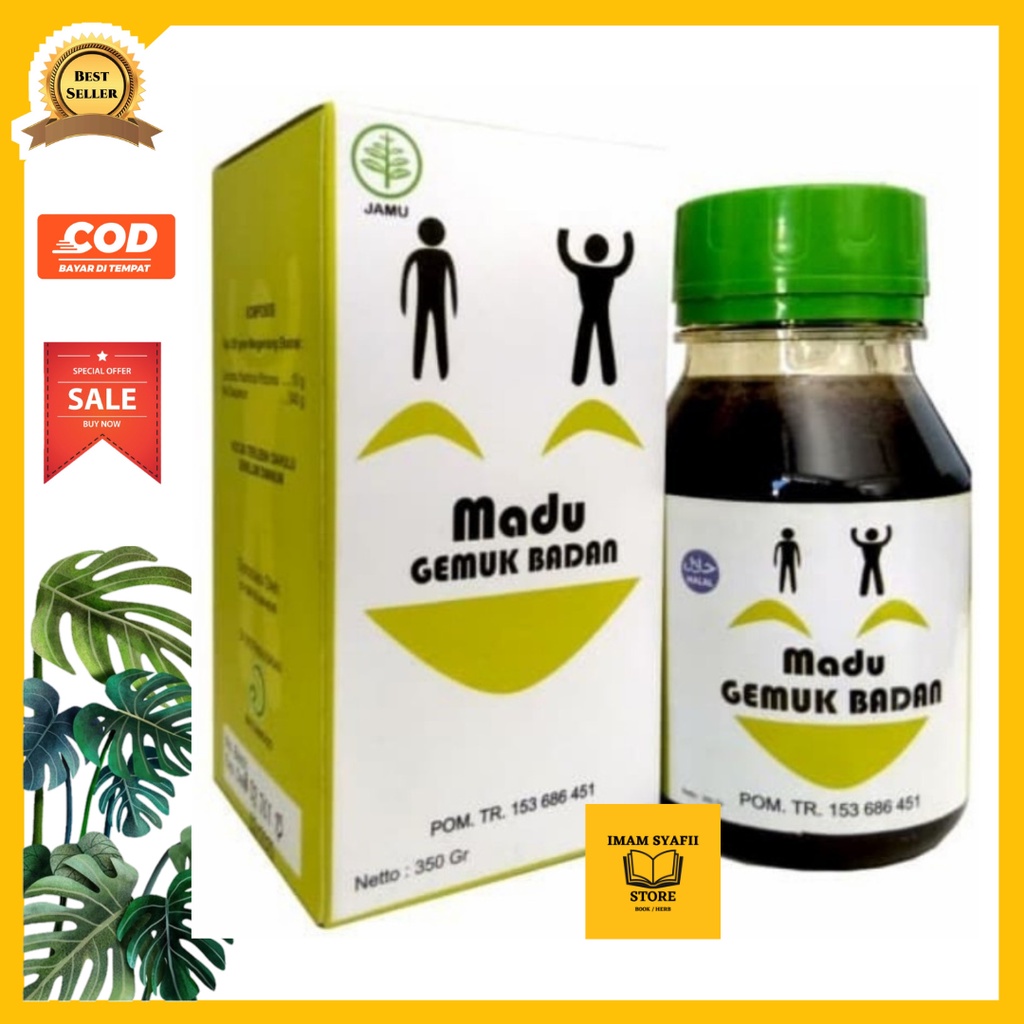 

MADU GEMUK BADAN 350 G - Suplemen Penambah Nafsu Makan