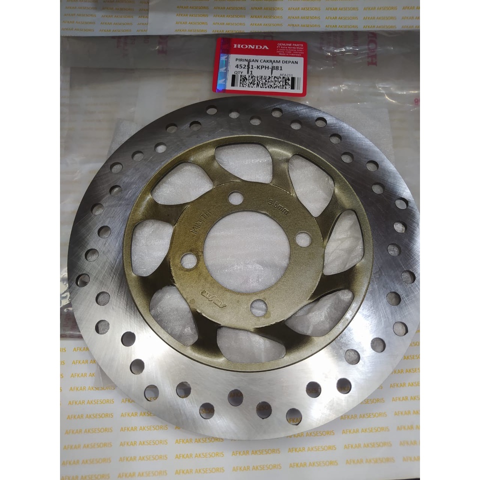 PIRINGAN CAKRAM DISK DEPAN SUPRA X 125 KARISMA REVO 110 (KPH)