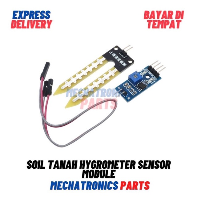 Soil Tanah Hygrometer Humidity Moisture Sensor Module