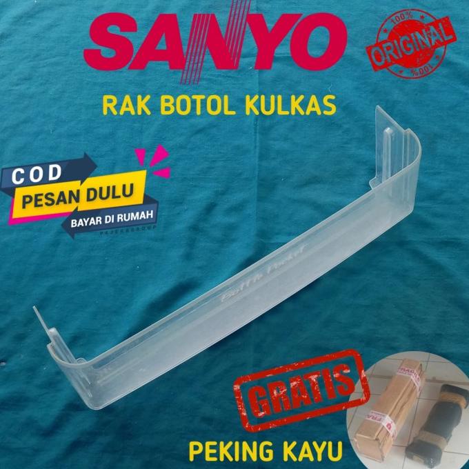 {{{{{{] RAK BOTOL KULKAS SANYO 1 PINTU ORIGINAL BAGIAN BAWAH