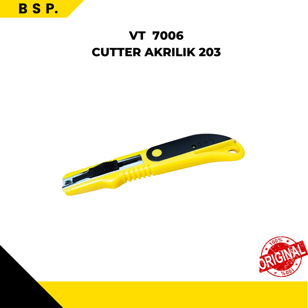 

Cutter / Cutter Akrilik 203 / Pisau Cutter