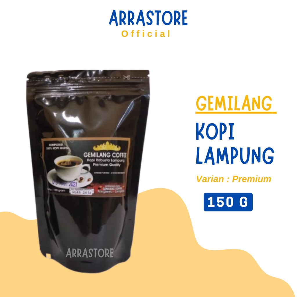 

Kopi Lampung Gemilang Coffee - Kopi bubuk Robusta