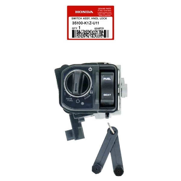 Kunci Kontak / Switch Handle Lock PCX 160 AHM (35100-K1Z-U11)