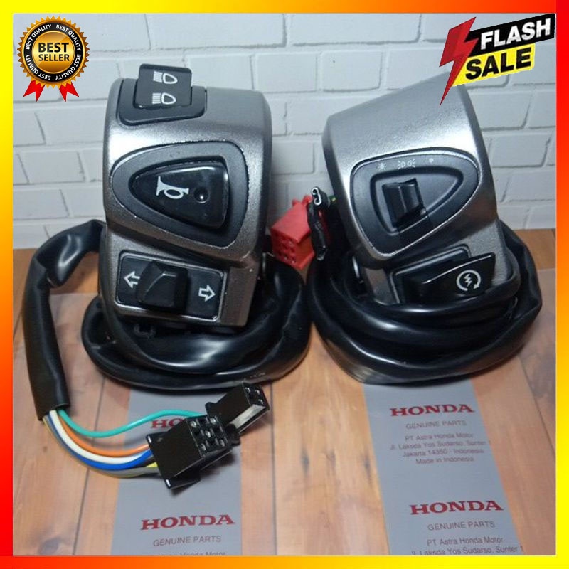 Saklar Kiri dan Kanan Motor Honda SCOOPY Karbu dan Saklar Scoopy karbu Holder Scoopy karbu