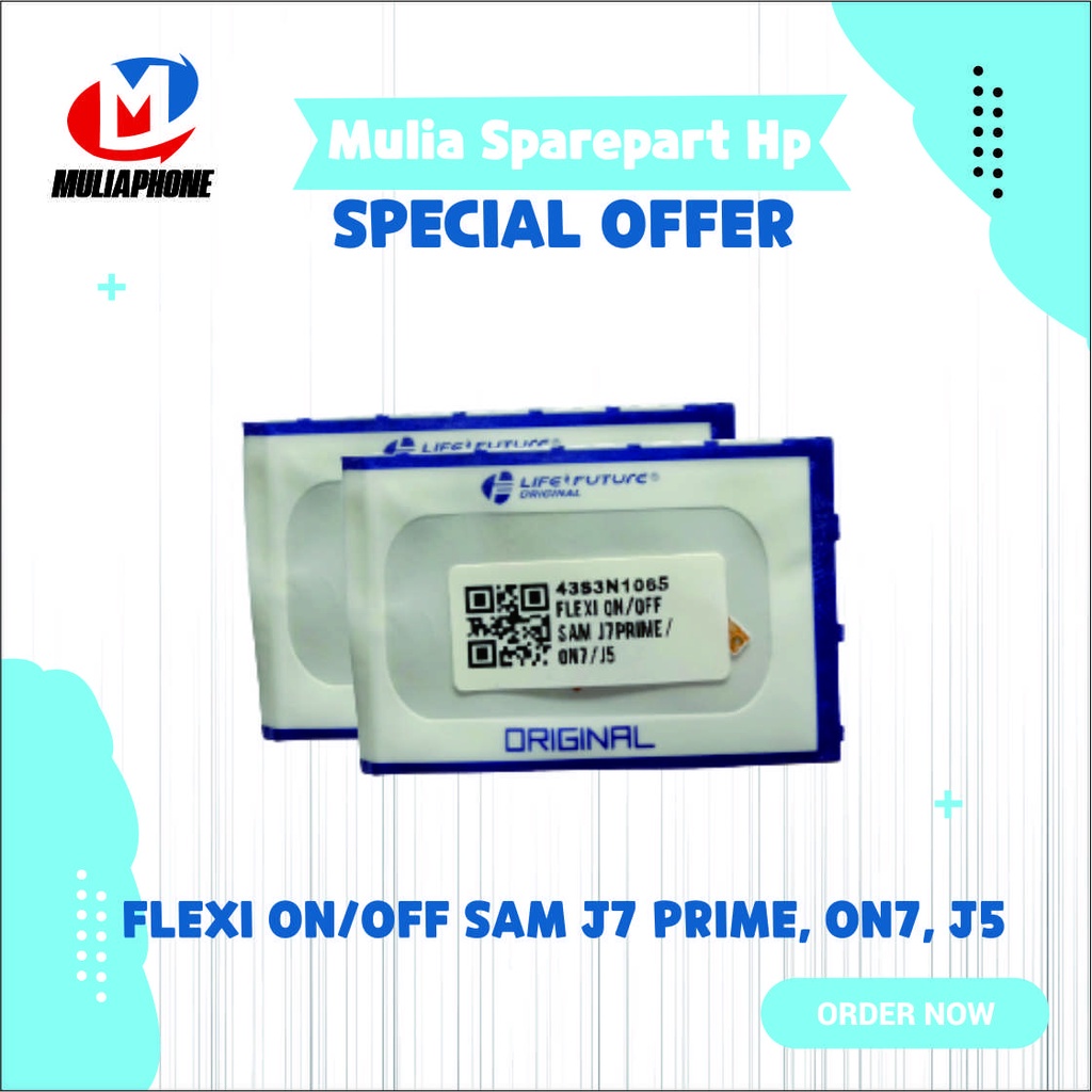 Flexible On Off Samsung J7 Prime / ON7 / J5