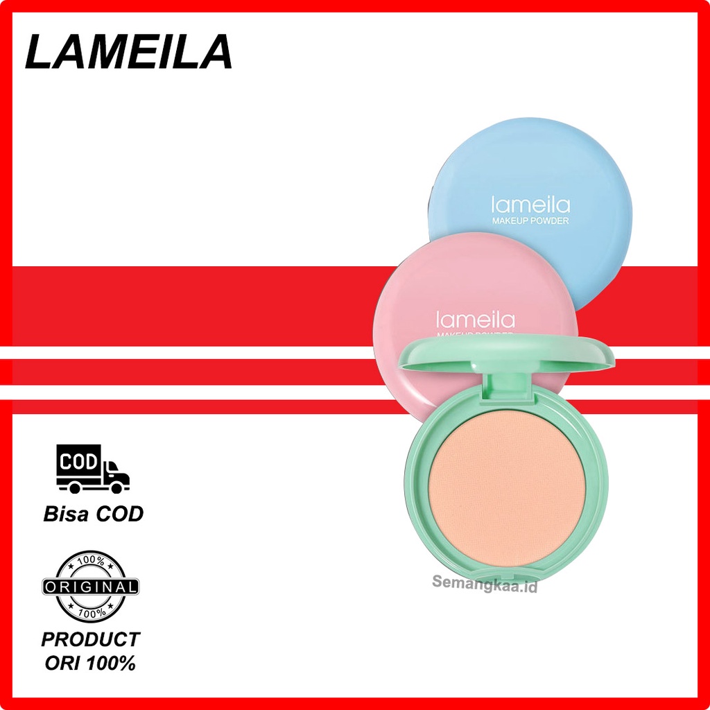 LAMEILA Makaron Powder Professional Brand Pressed Mineral Powder LA110