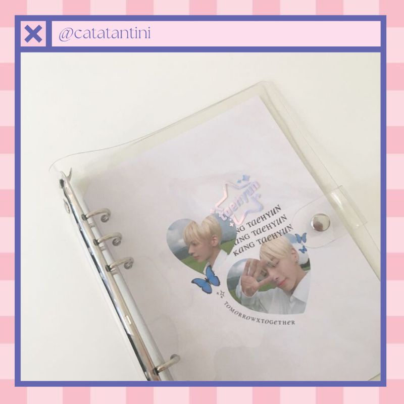 

Binder A5 Transparan Binder Kpop Binder Jurnal Binder Keuangan | catatantini