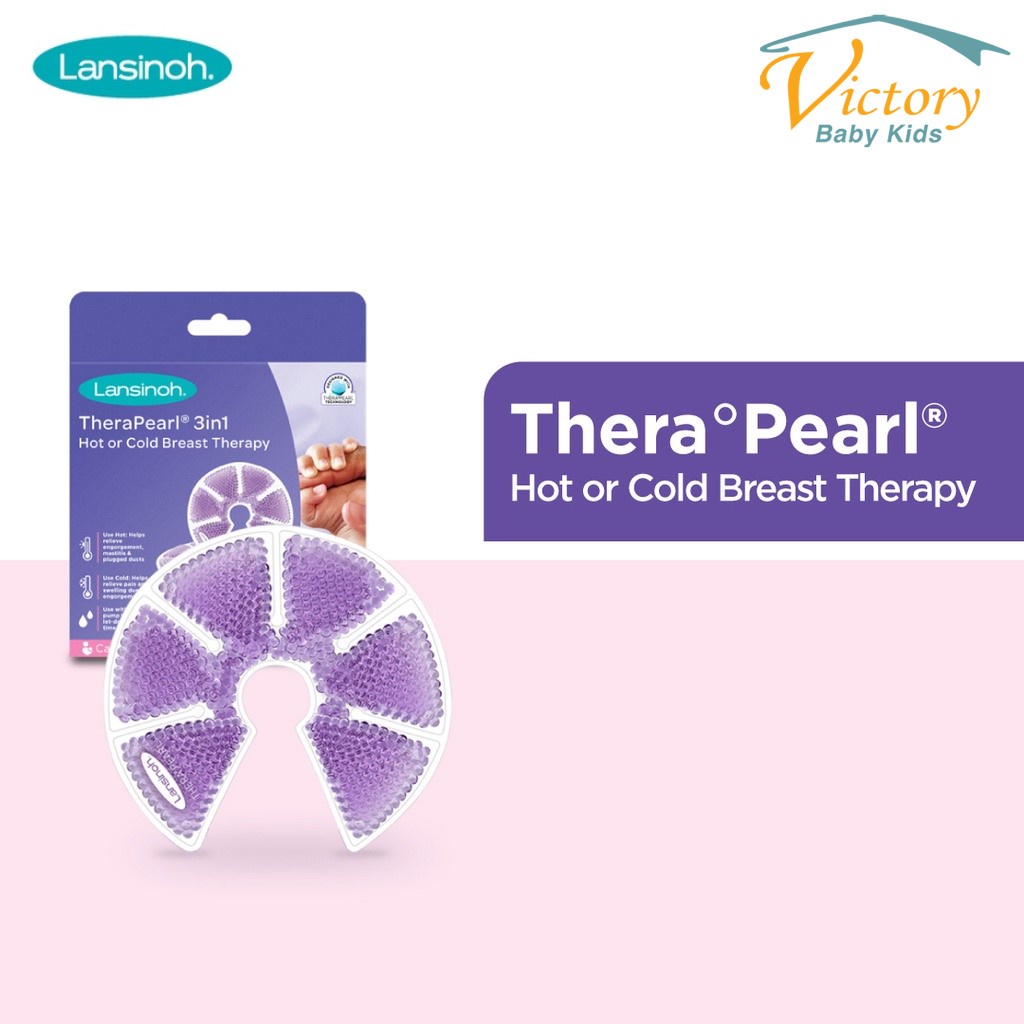 Lansinoh Thera Pearl 3In1 Hot Or Cold - Kompres Payudara Bengkak