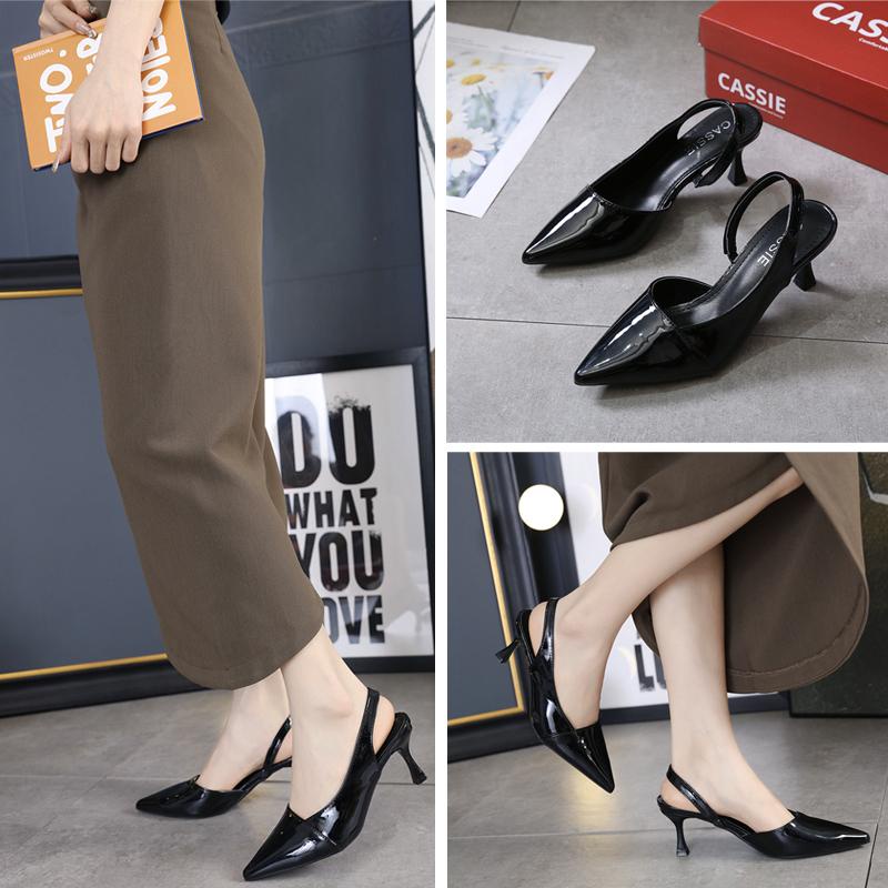 GSW High heels wanita import Sepatu hak tinggi wanita import ( AA02 ) sepatu kerja wanita Heels wanita 6cm