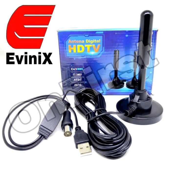 Terlaris Antena Tv Digital / Antena Set Top Box Tv Digital Dvbt2 Evinix