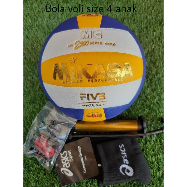 BOLA VOLI MIKASA SIZE 4/BOLA VOLI MINI/BOLA VOLLY ANAK