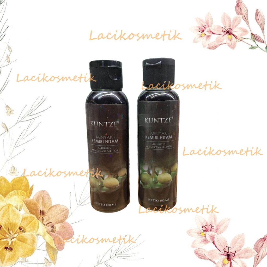 ✨LACIKOSME✨ KUNTZE MINYAK KEMIRI HITAM BPOM