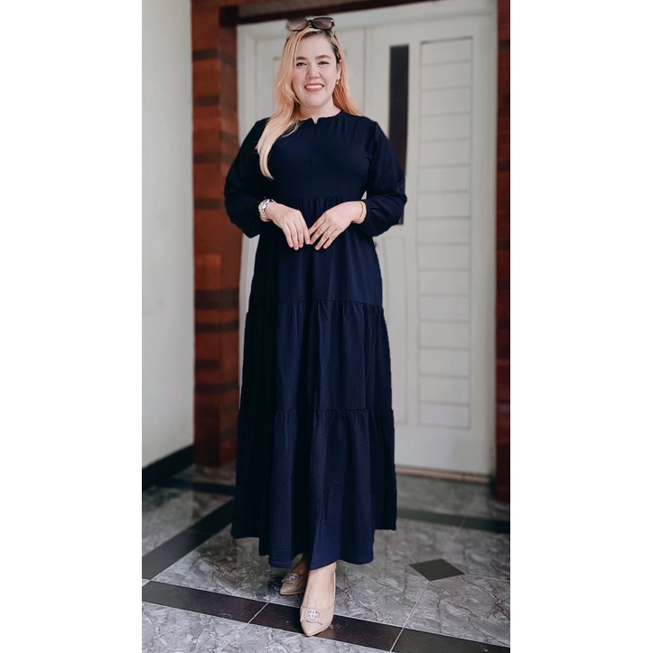 LONG DRESS YIN JAHITAN BUTIK YENI BAGARIANG