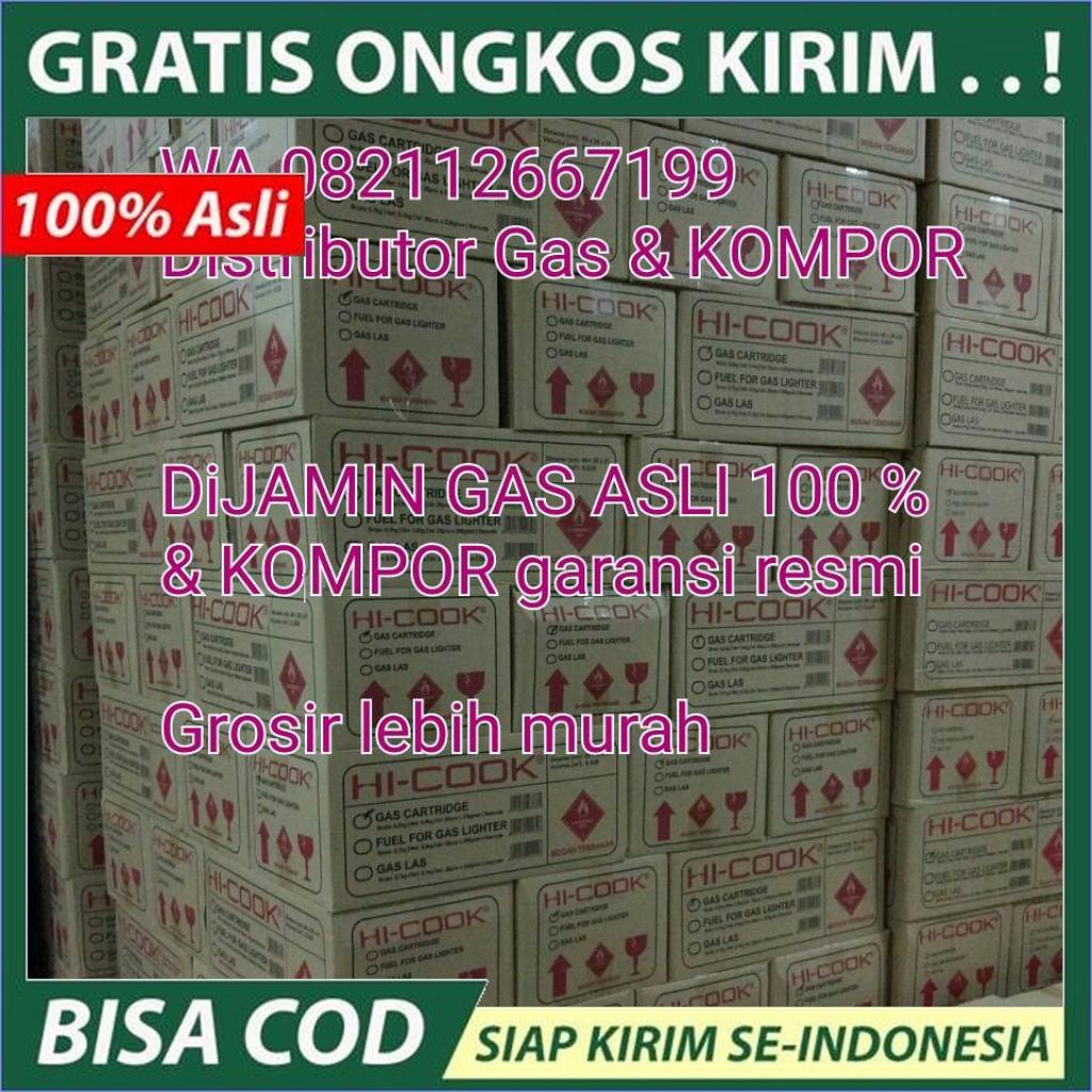 TERMURAH  gas hi cook / tabung gas mini hi cook DIJAMIN