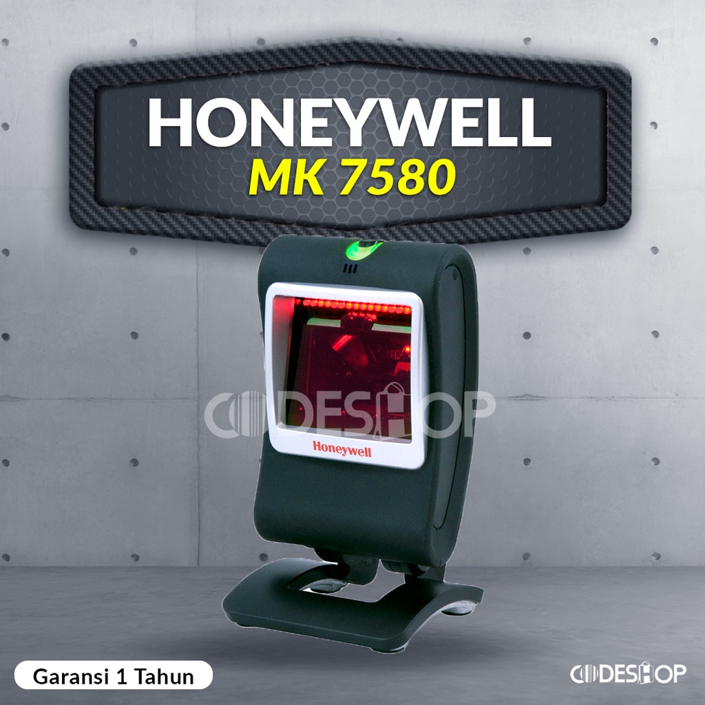 Barcode Scanner 2D Honeywell Genesis MK7580G Garansi 1 Tahun