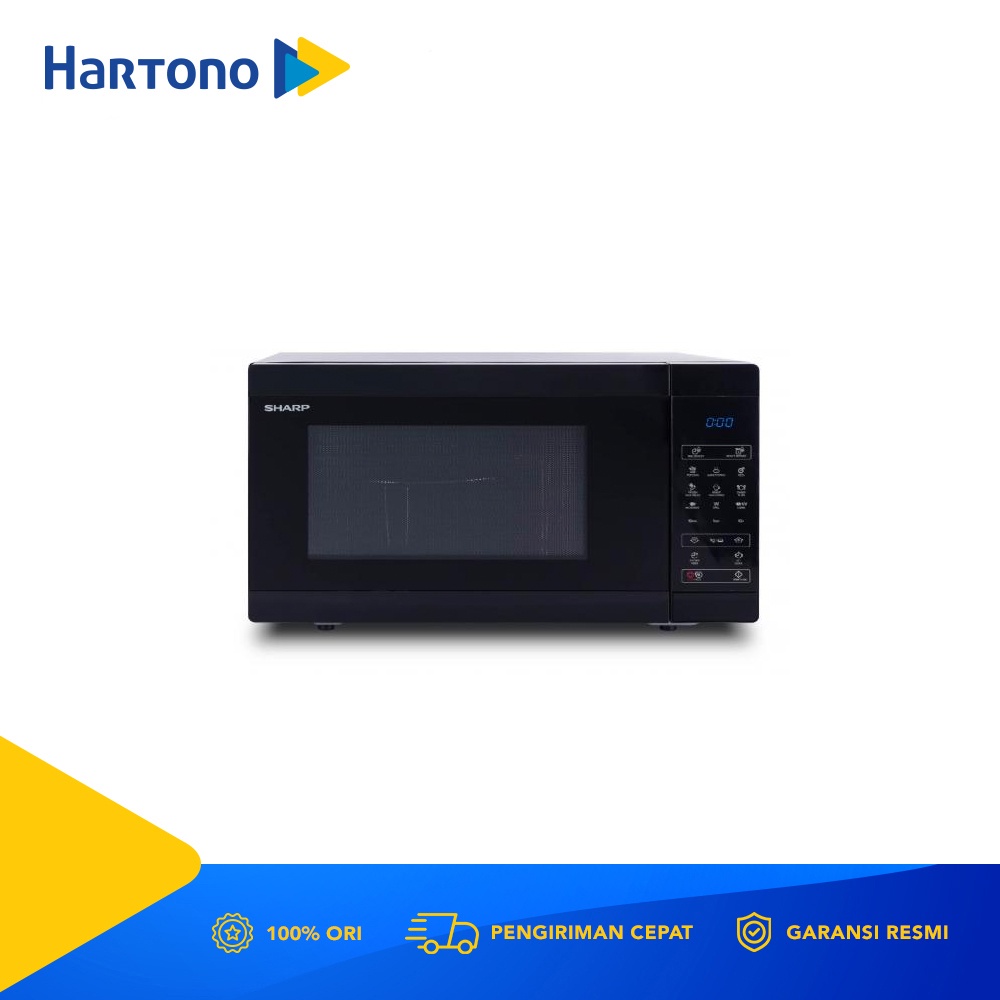 Sharp 25L Microwave Oven Grill R-725DA-BK
