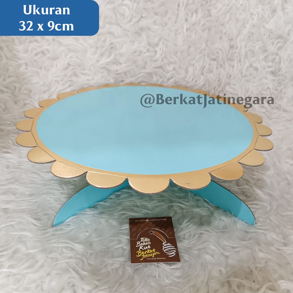 CAKE STAND 1 SUSUN / STANDING PAPER CUP CAKE