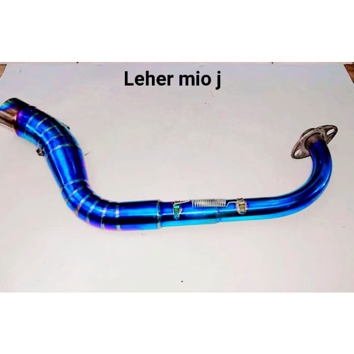 HEADER/LEHER KNALPOT VARIASI BLUEMOON D50MM YAMAHA MIO J | LEHER KENALPOT MIO J| KNALPOT MIO J