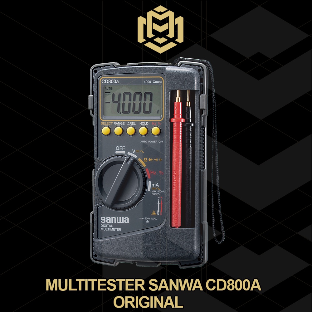 multitester digital SANWA CD800A original / multimeter sanwa CD 800 A digital / Multitester Sanwa