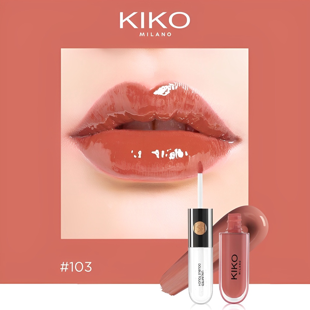 Kiko Milano 100% Asli Blossoming Beauty Long Lasting Matte Lipstick original lipstik matte tahan lama asli lipstik lip balm 6ML