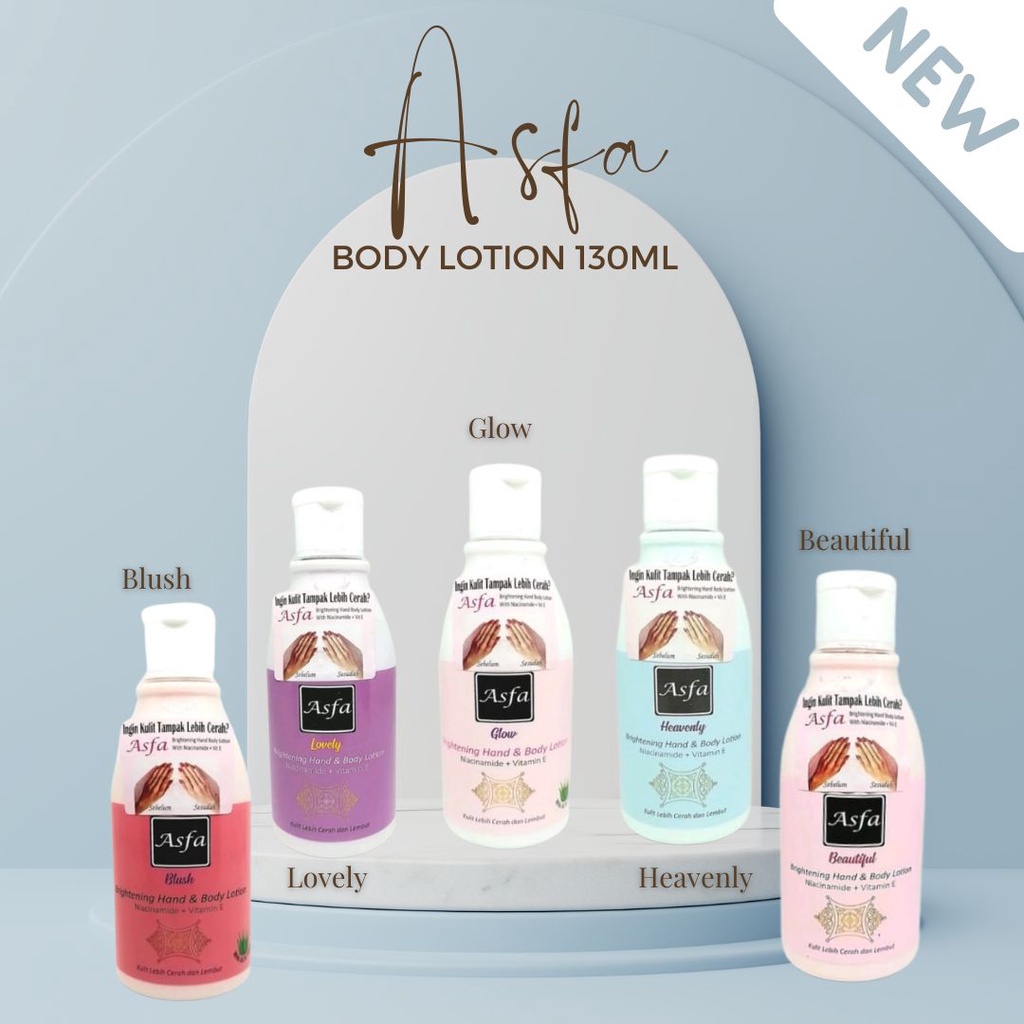 Asfa MINI Brightening Hand Body Lotion 130 ml
