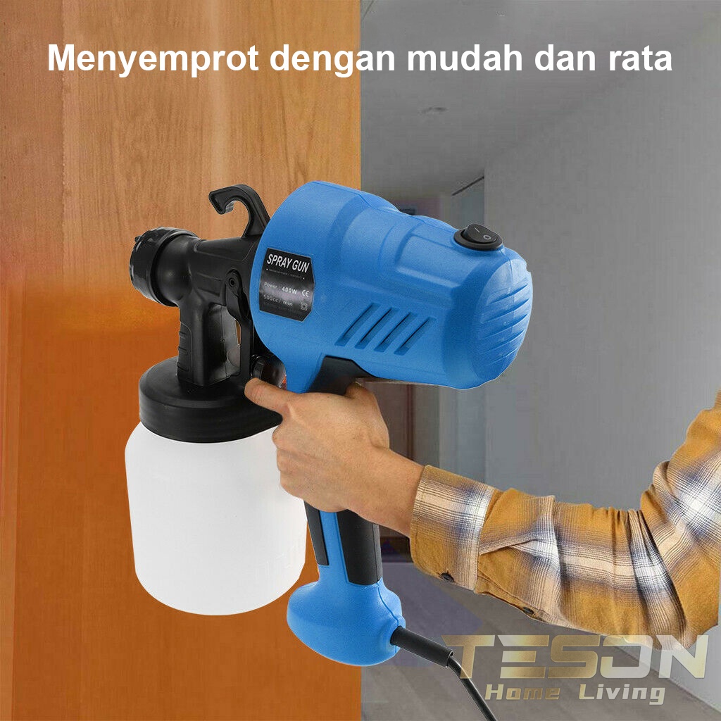 alat cat semprot listrik 400W 800ml, mesin cat semprot listrik, jual sprayer elektrik alat cat dinding, mesin semprot spray gun/Alat Semprotan Cat