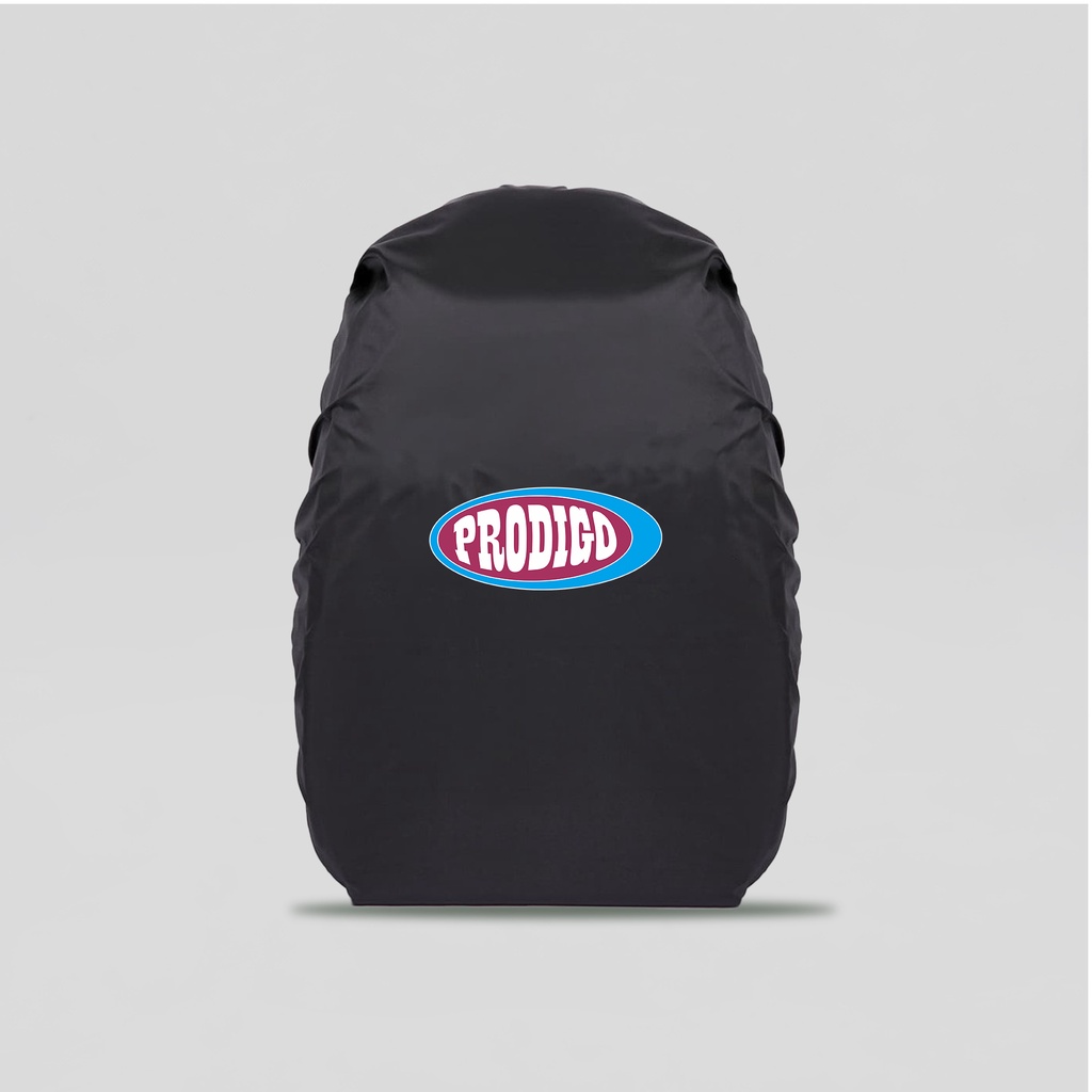 Prodigo * Rain Cover Bag Onrust All Varian | Cover Tas Waterproof I Sarung Tas Anti Air I Jas Hujan Tas Ransel Backpack I Raincoat Bag Premium-Hitam Motif 2